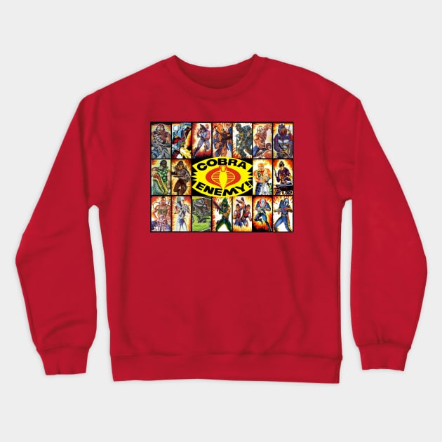 Cobra The Enemy Crewneck Sweatshirt by Gsweathers